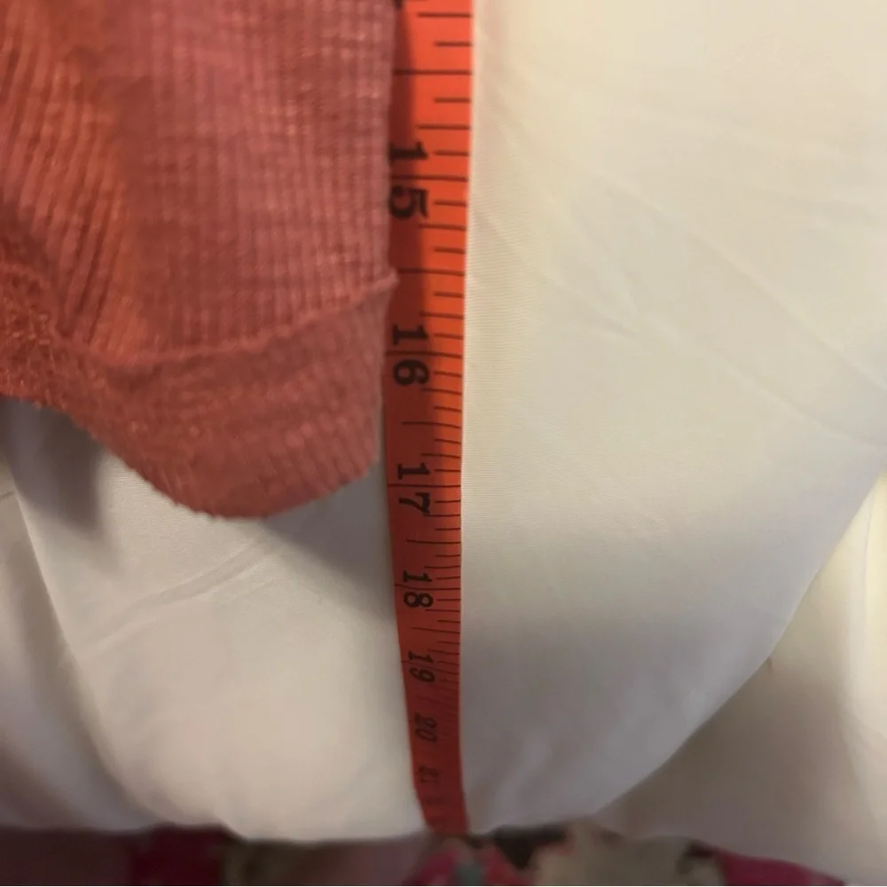 Free People Rust Ribbed Tank Top - Picture 5 of 6